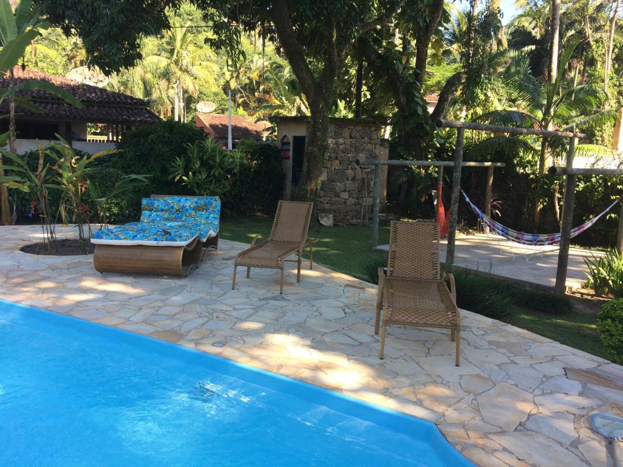 Willa Casa Colonial Terrea No Saco Da Capela Em Ilhabela Zewnętrze zdjęcie