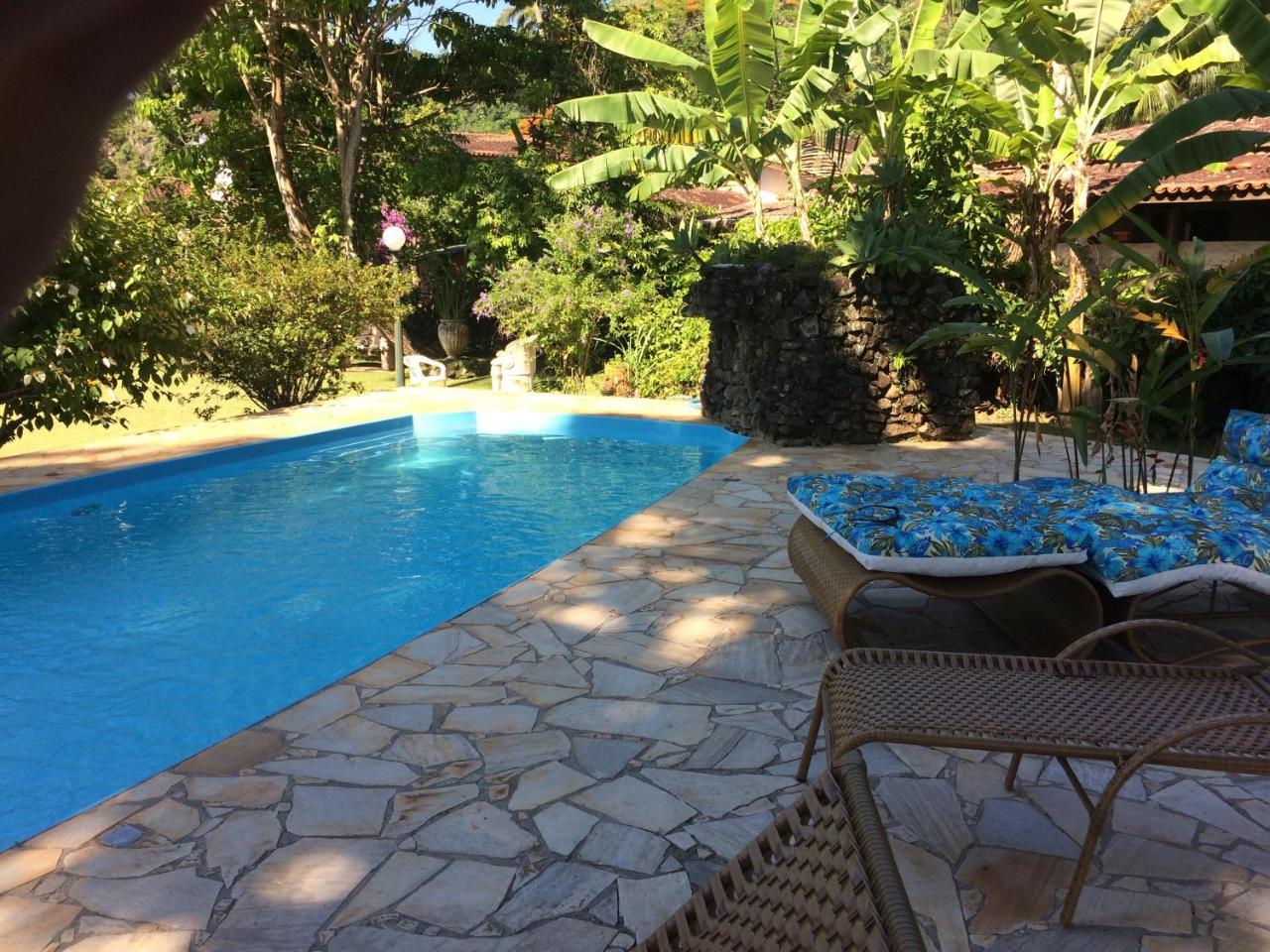 Willa Casa Colonial Terrea No Saco Da Capela Em Ilhabela Zewnętrze zdjęcie